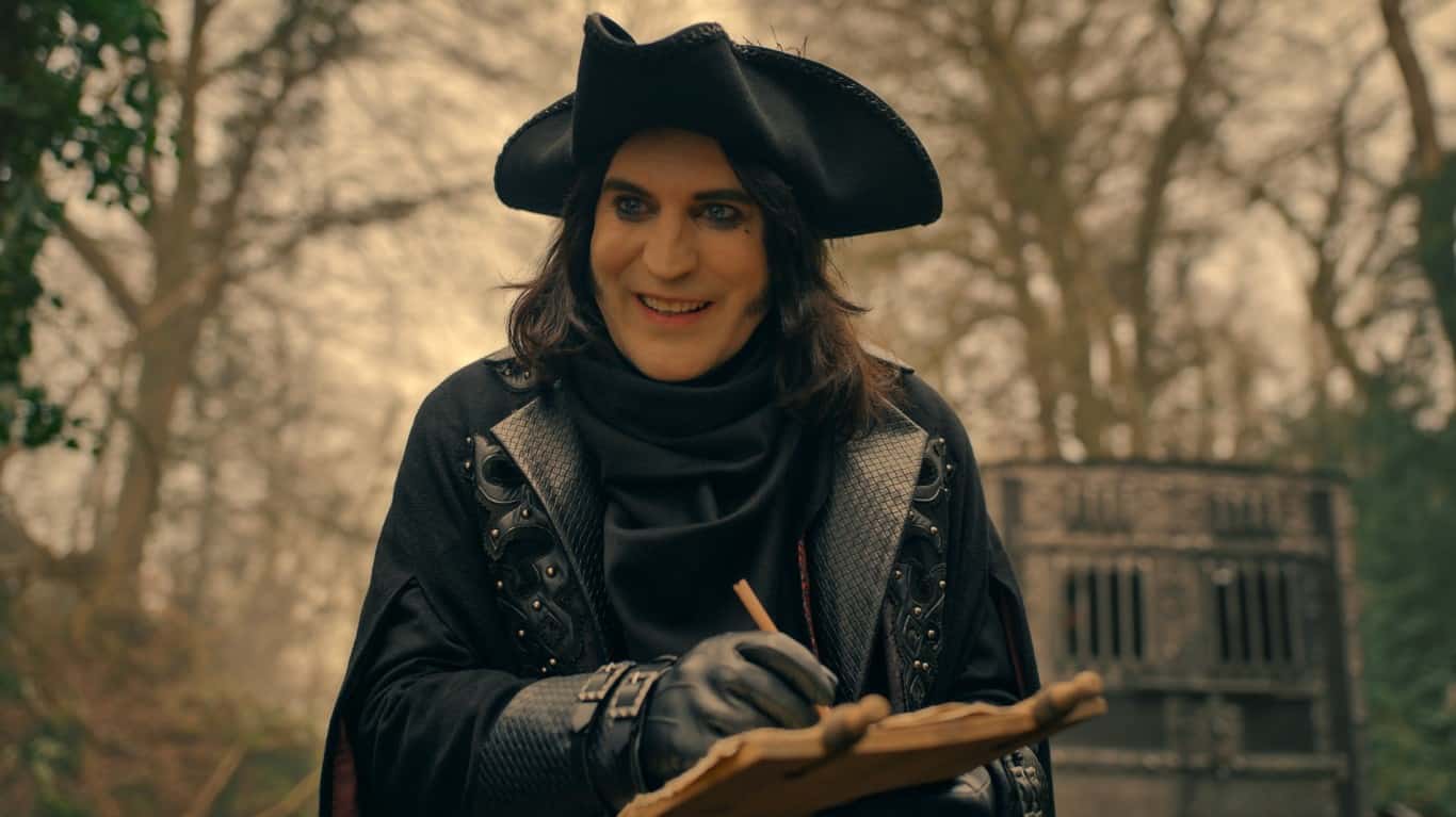 Noel Fielding in The Completely Made-Up Adventures of Dick Turpin (2024)