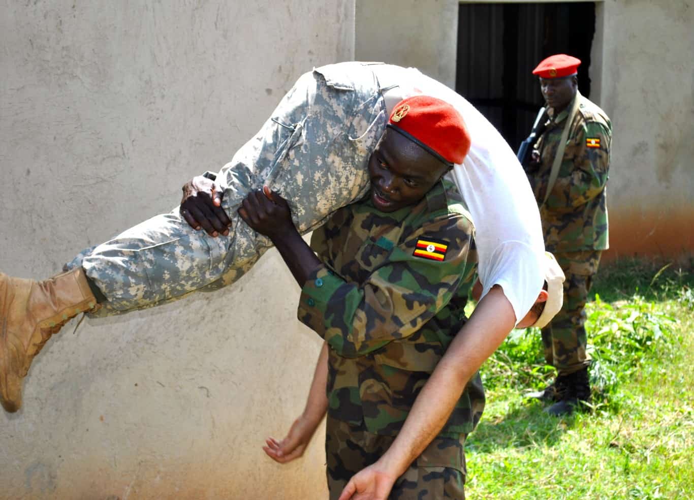 Ugandan military police train ... by U.S. Army Southern European Task Force, Africa