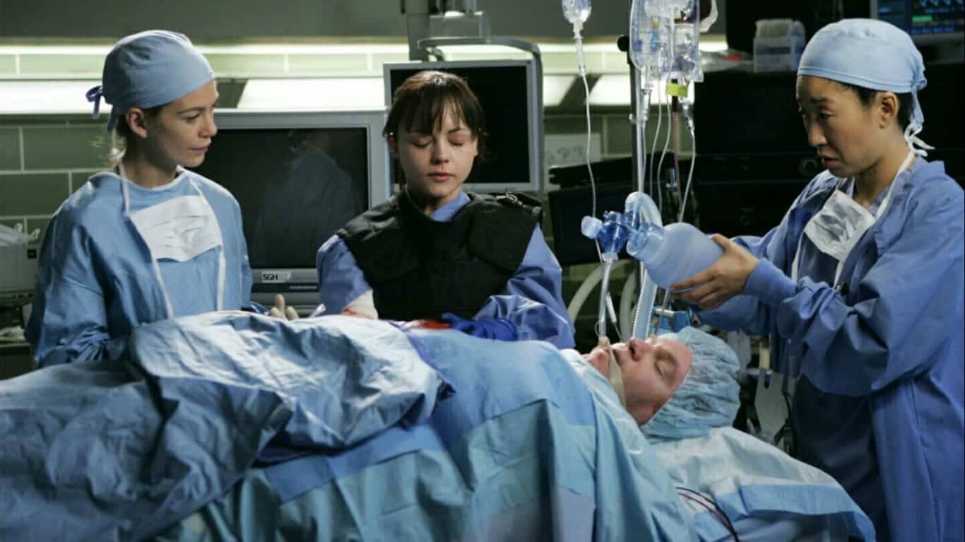 It's the End of the World (Season 2, Episode 16) | Christina Ricci, Sandra Oh, and Ellen Pompeo in Grey's Anatomy (2005)