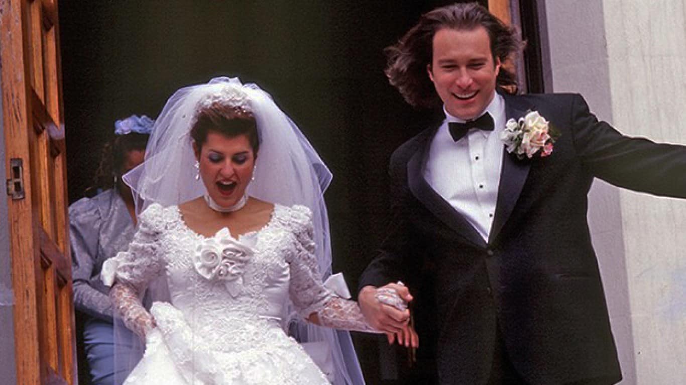 My Big Fat Greek Wedding (2002) | John Corbett and Nia Vardalos in My Big Fat Greek Wedding (2002)