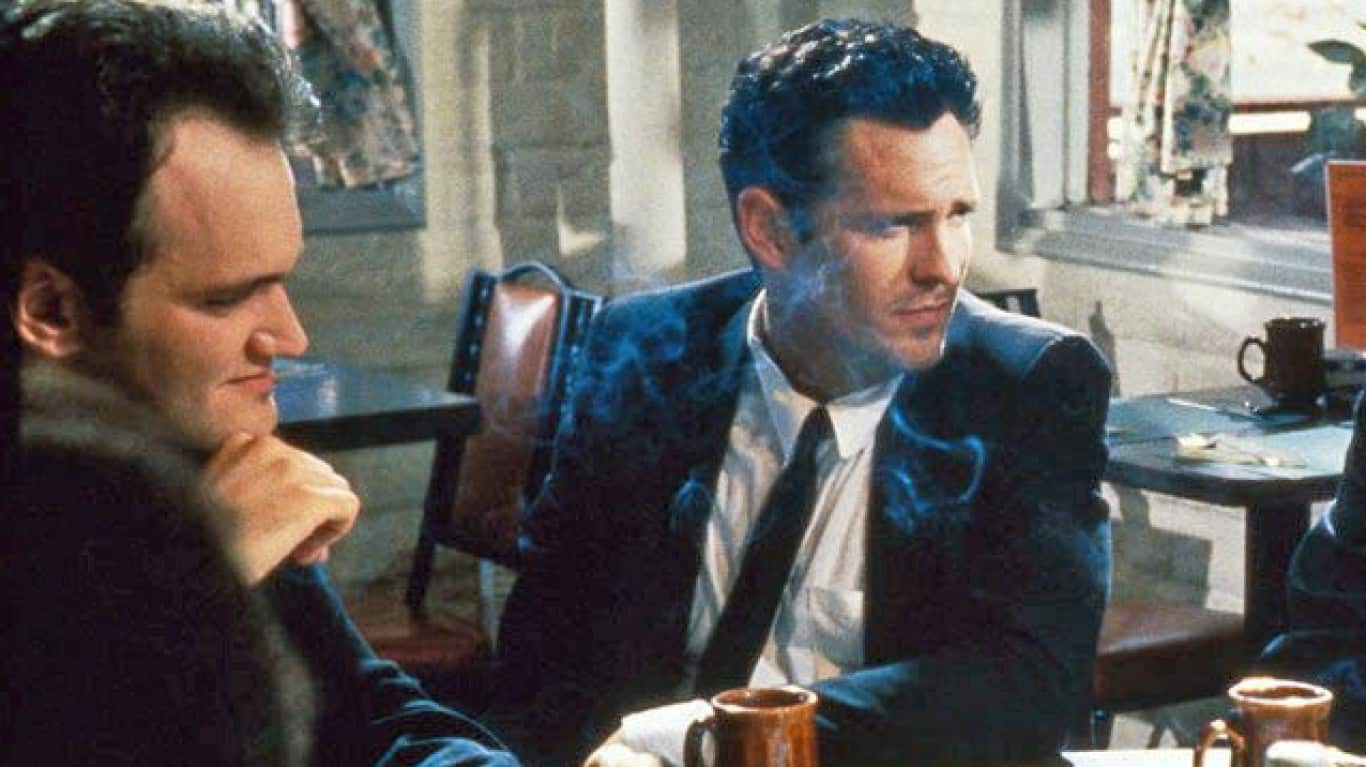 Reservoir Dogs (1992) | Quentin Tarantino and Michael Madsen in Reservoir Dogs (1992)