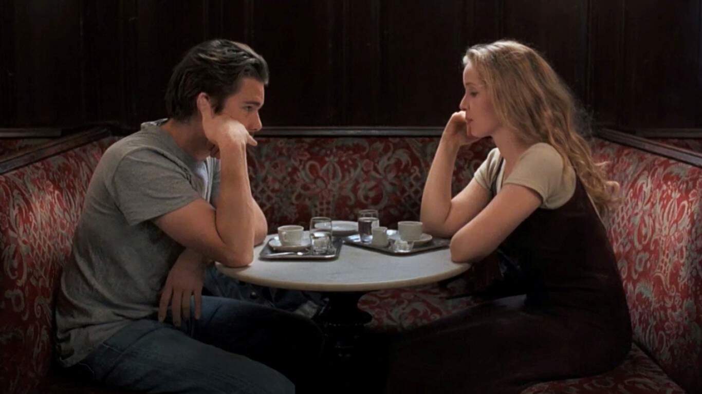 Before Sunrise (1995) | Ethan Hawke and Julie Delpy in Before Sunrise (1995)