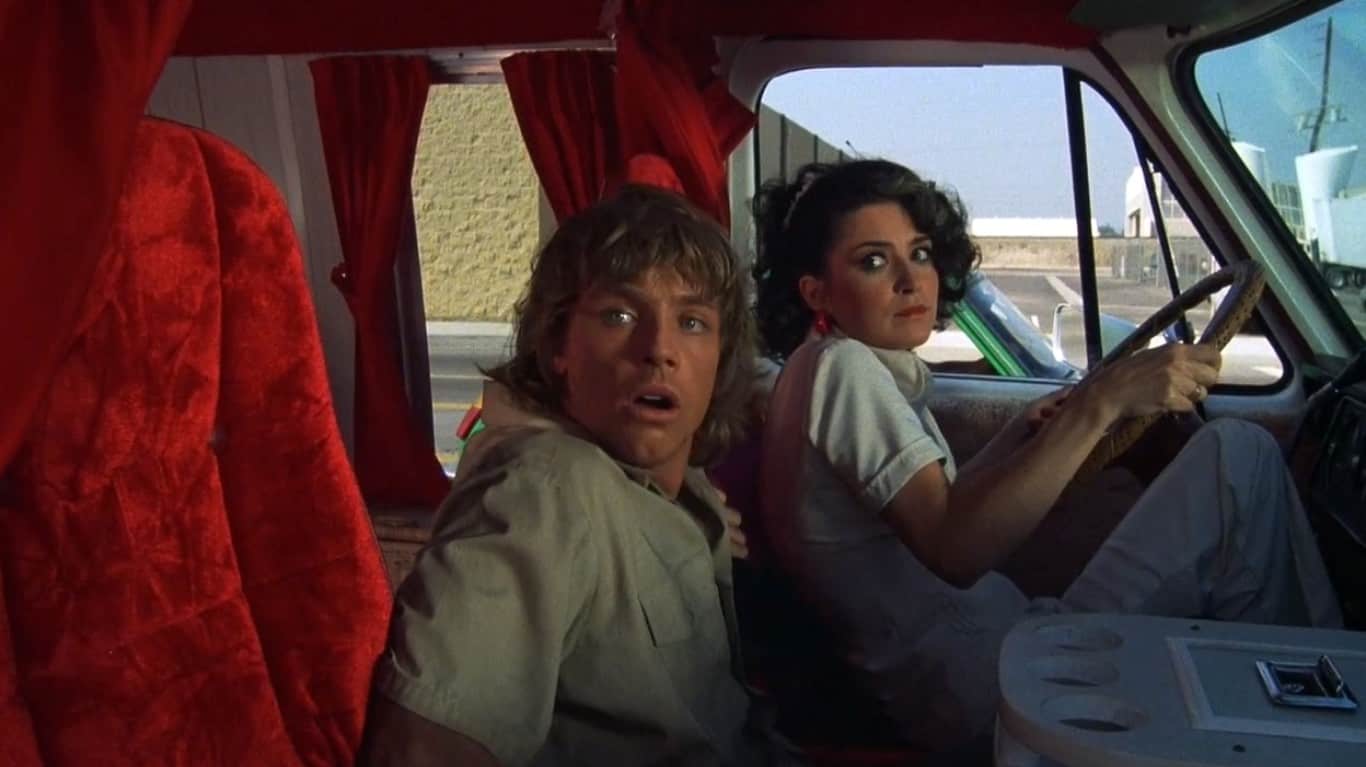 CORVETTE SUMMER (1978) | Mark Hamill and Annie Potts in Corvette Summer (1978)