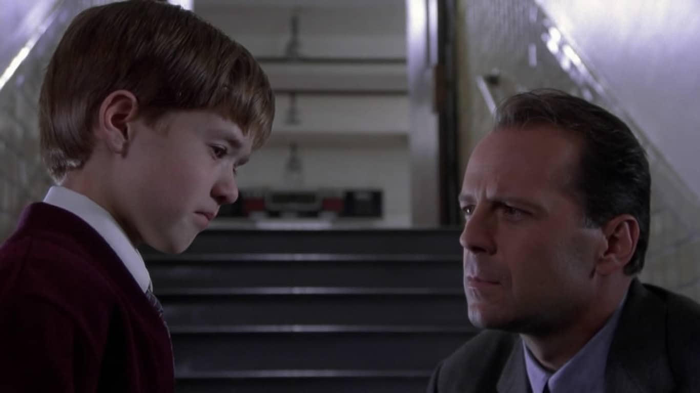 The Sixth Sense (1999) | Bruce Willis and Haley Joel Osment in The Sixth Sense (1999)