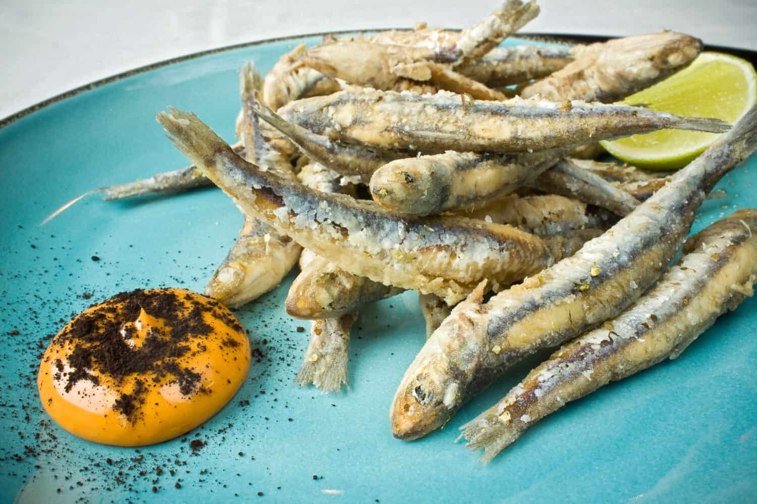 Mexican fried anchovies from Patzcuaro