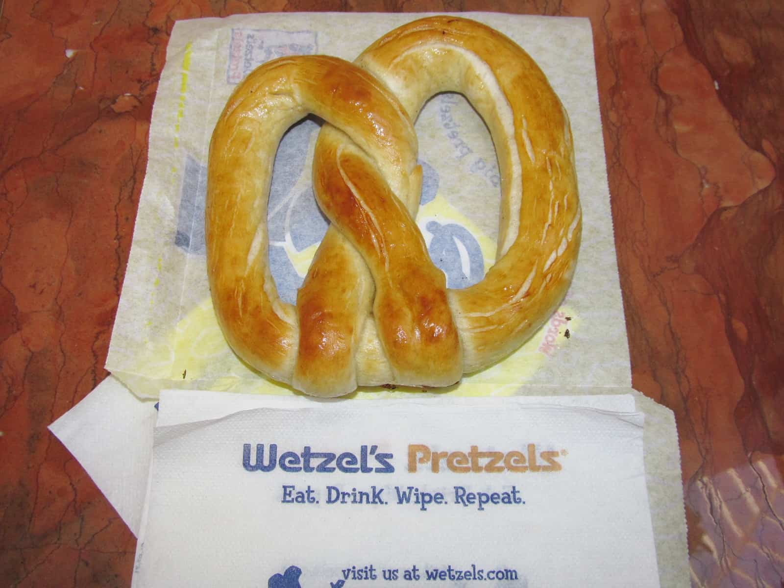 Wetzel's Pretezels National Pretzel Day