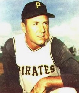 Bill Mazeroski Pittsburgh Pirates 1966