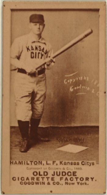 Billy Hamilton baseball card