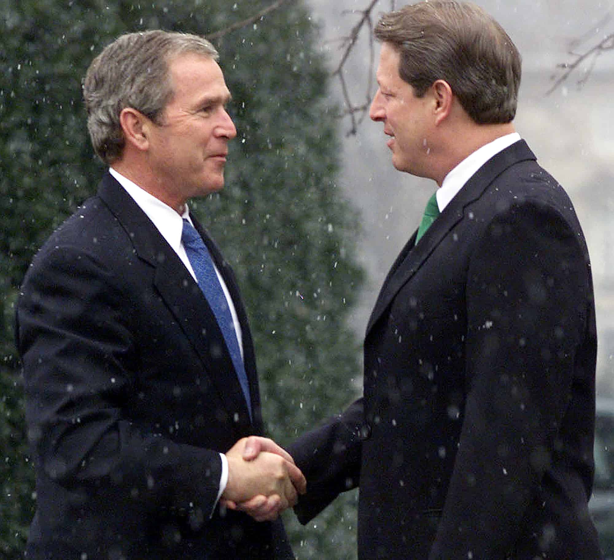 Bush Meets With Gore