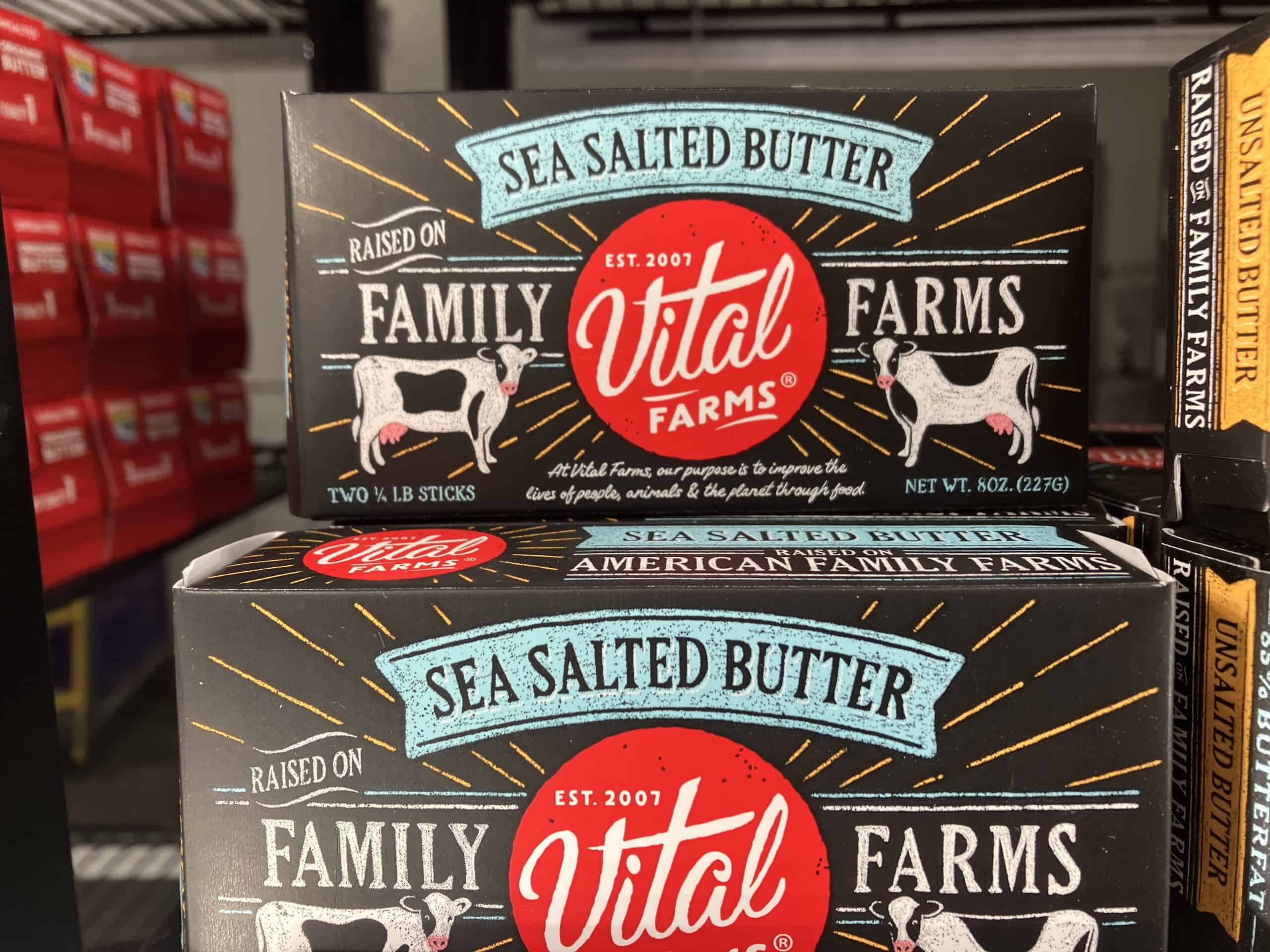 Vital Farms sea salted butter