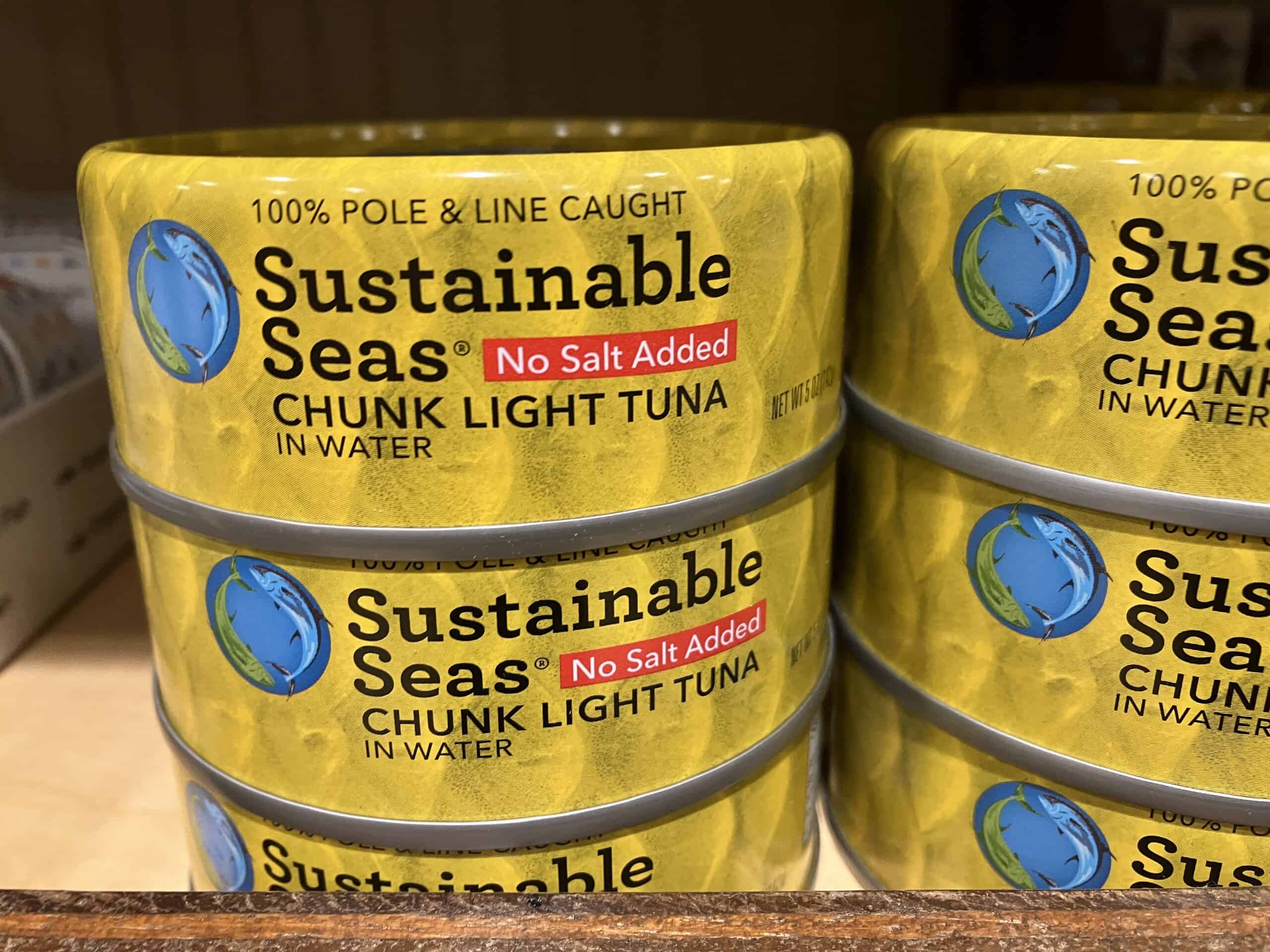 Sustainable Seas tuna, no salt added