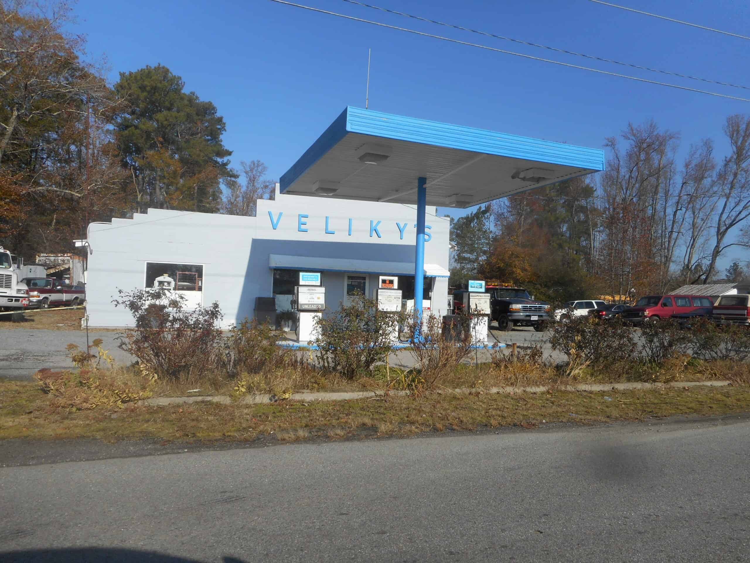 Veliky's Gas Station; VSR 610, Jarratt, VA-1 by DanTD
