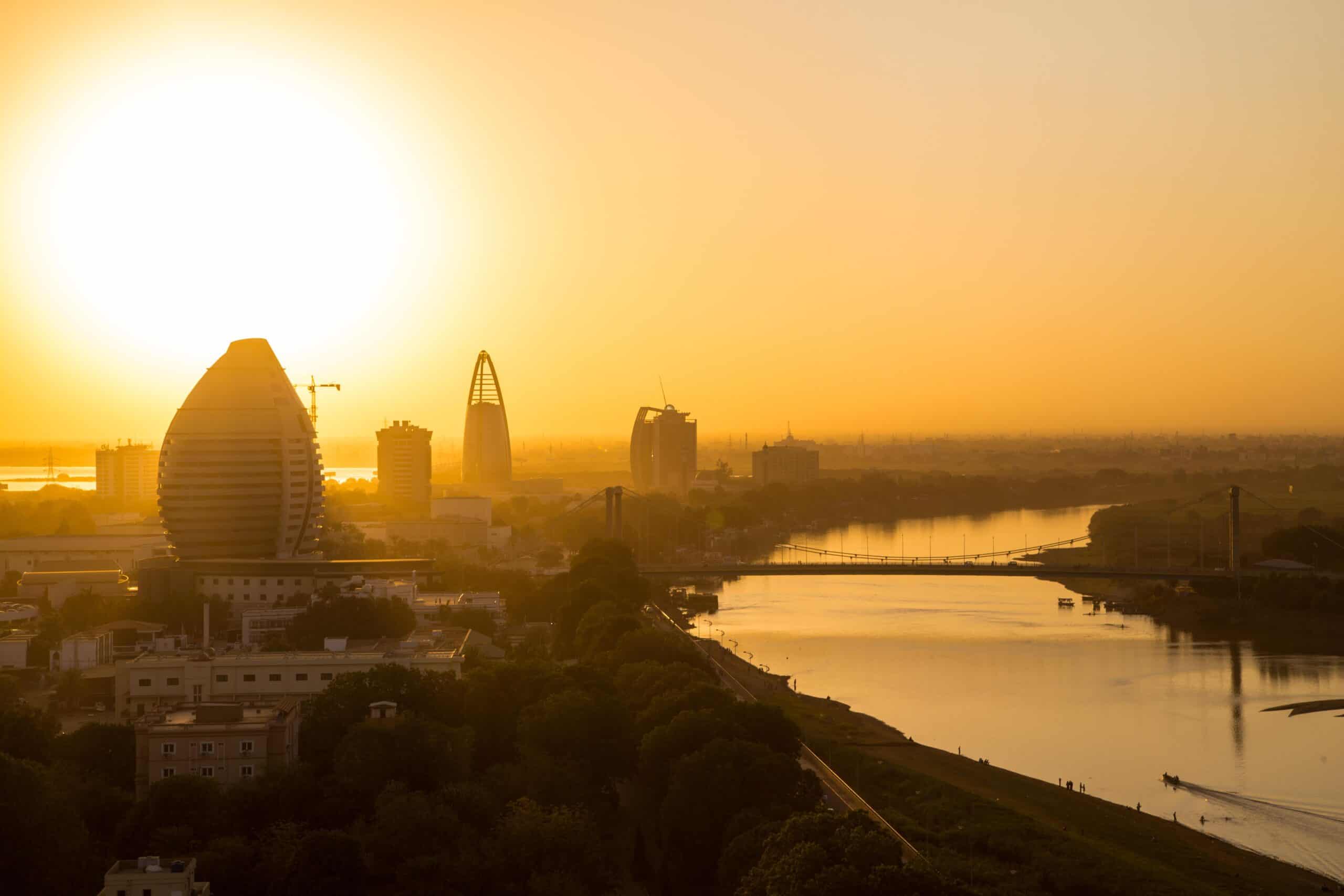Sudan | Sunset view of Khartoum, Sudan