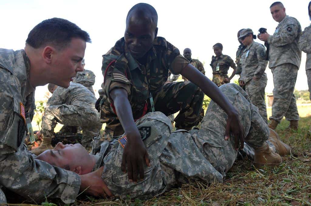 Malawi Defence Force receives vital Combat Life Saver training by US Army Africa