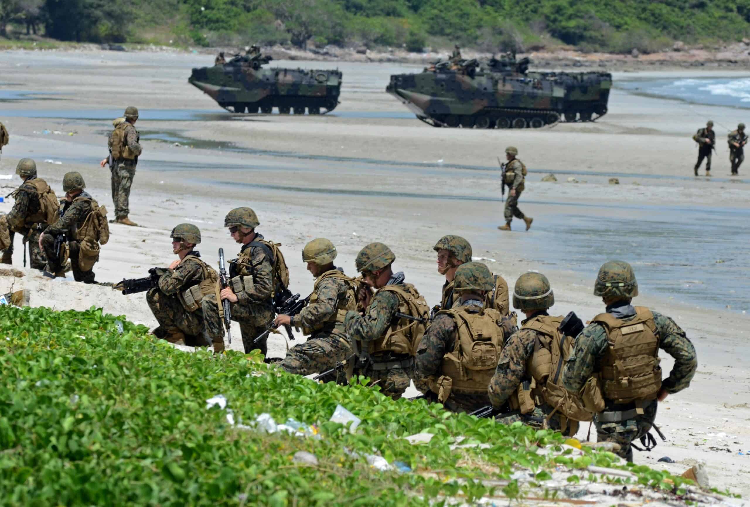 Timor+Leste+military | Marines conduct amphibious assault training.