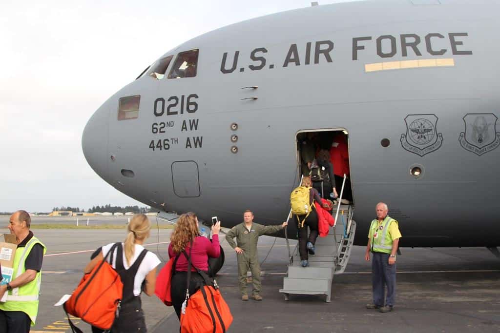C-17 boarding by NASA Goddard Photo and Video
