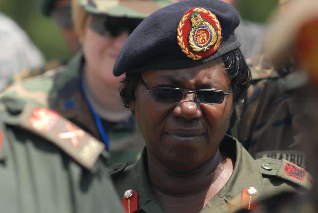 Sierra Leone and Brig. Gen. Kabia: A progressive voice for African military women - ALFS 2010 by US Army Africa