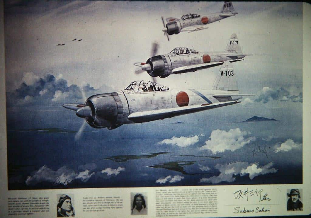World War II Aviation Art: Saburo Sakai, Japan's Leading Surviving Ace by Gary Lee Todd, Ph.D.