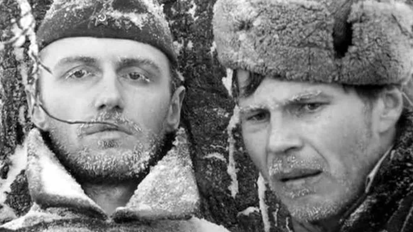 Voskhozhdenie (The Ascent) (1977) | Vladimir Gostyukhin and Boris Plotnikov in The Ascent (1977)