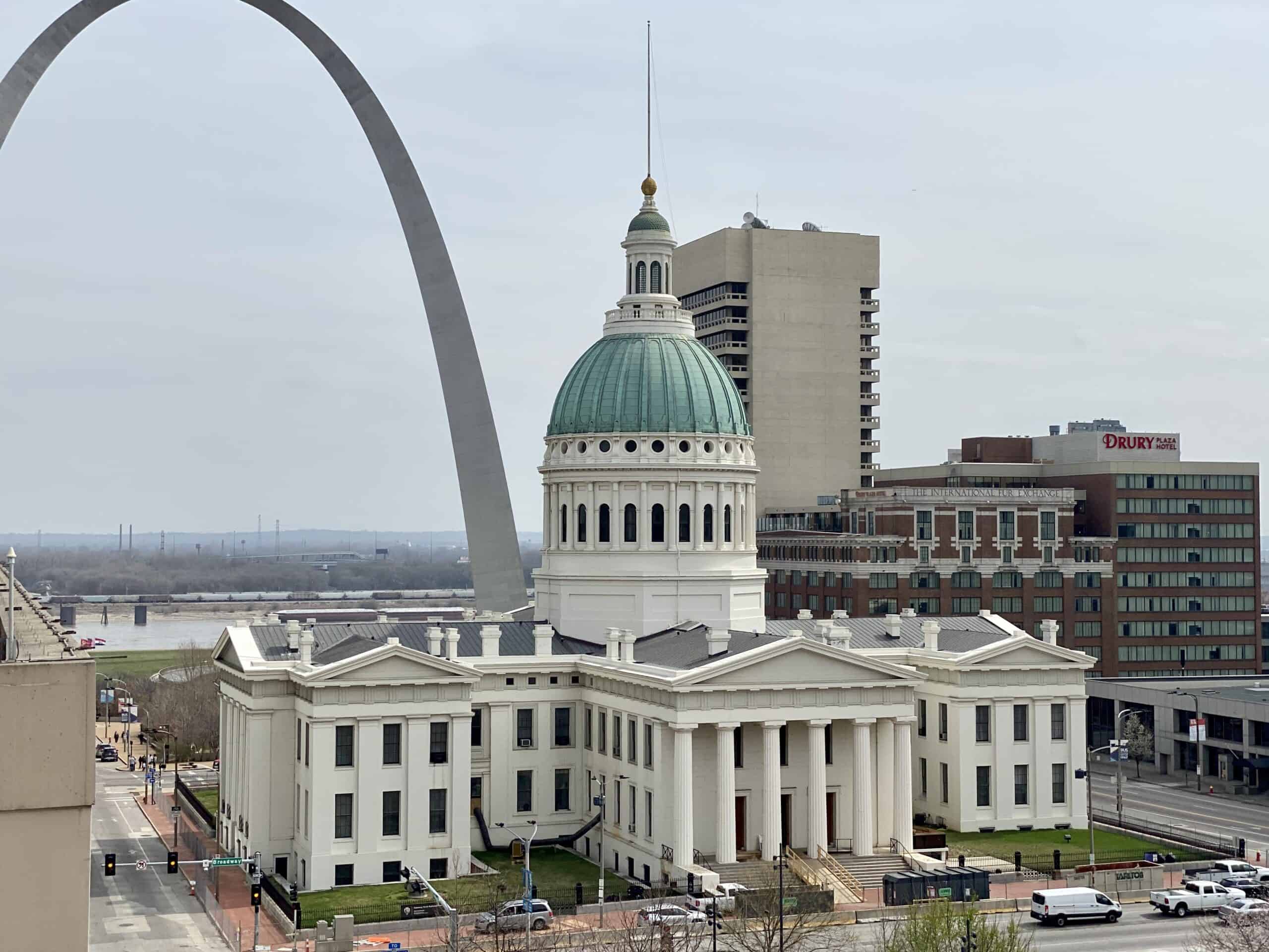 St.+Louis+Missouri | Old St. Louis County Courthouse, Gateway Arch National Park, St. Louis, MO