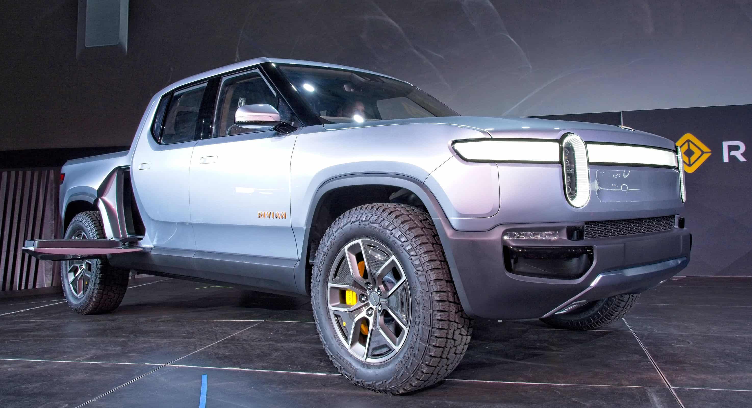 Debut of the Rivian R1T pickup at the 2018 Los Angeles Auto Show, November 27, 2018 by Richard Truesdell