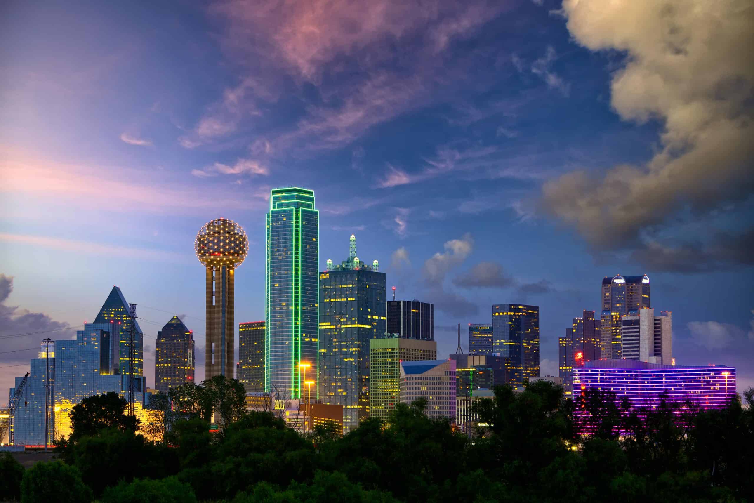 Dallas, Texas | Dallas at dusk