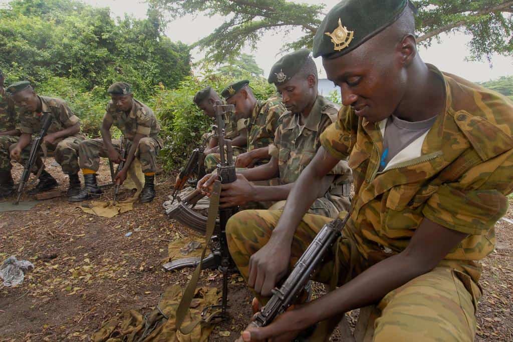Burundi peacekeepers prepare for next rotation to Somalia, Bjumbura, Burundi 012210 by US Army Africa