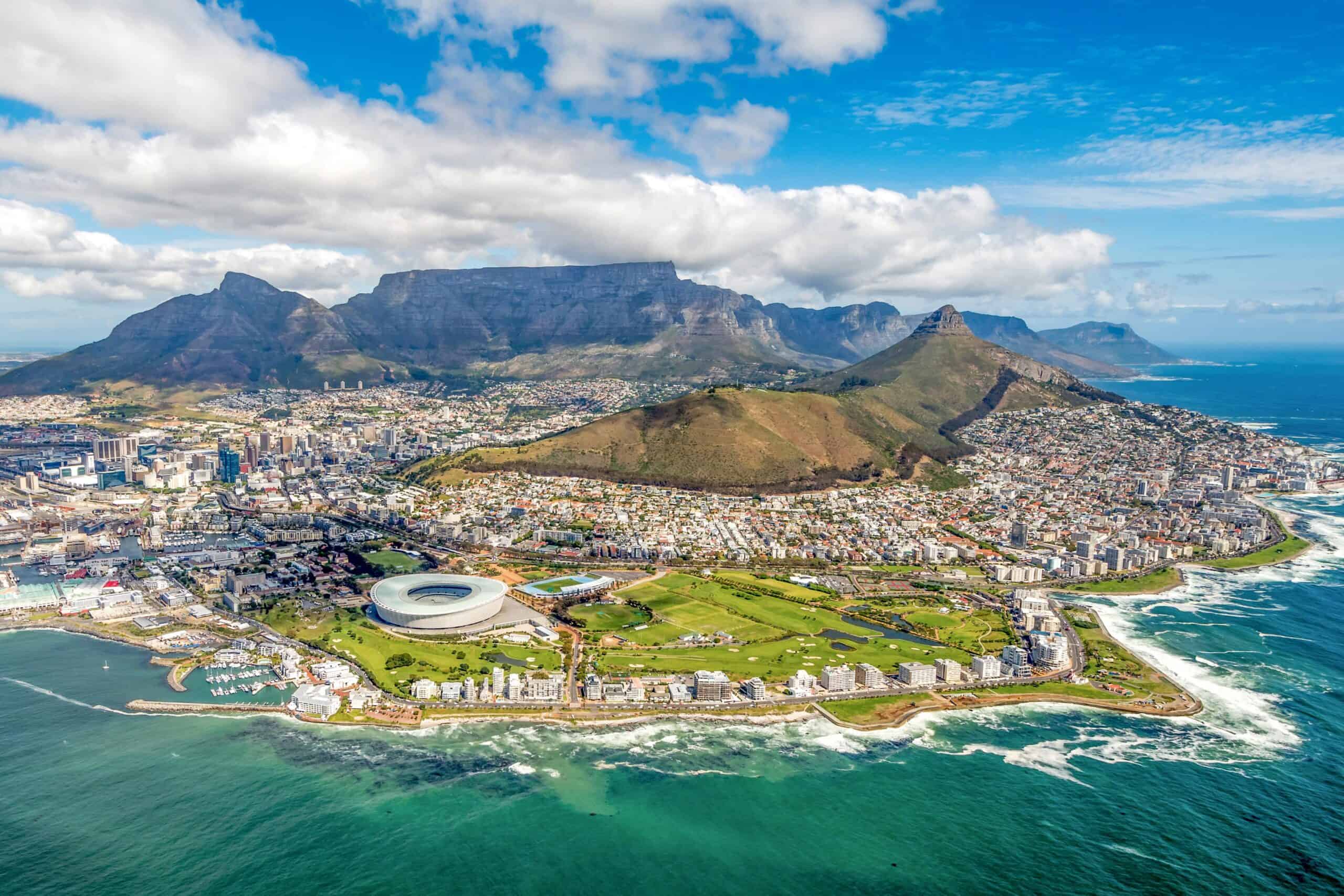 South Africa | Cape Town and the 12 Apostels from above