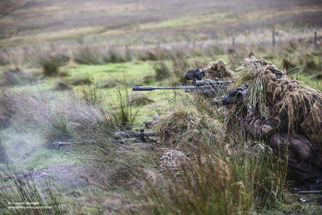 Sniper+Scope | 34 Squadron undertake Live Fire Tactical Training at Otterburn Camp.