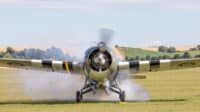 Grumman F4F Wildcat startup