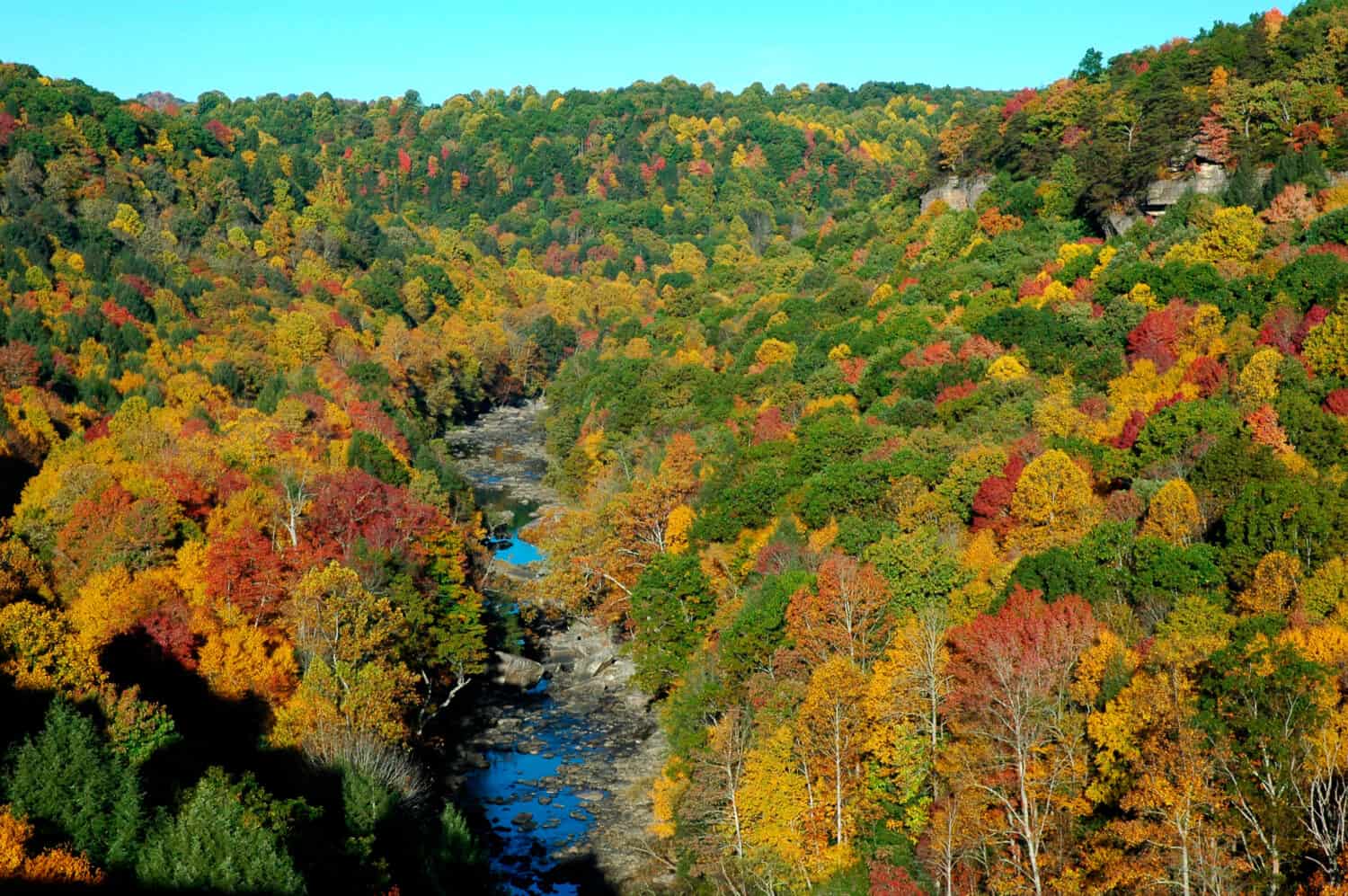 USA, West Virginia, Meadow River, Gauley River National Recreation Area
