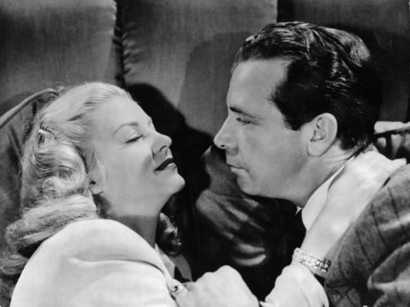 Dick Powell and Claire Trevor in Murder, My Sweet (1944)