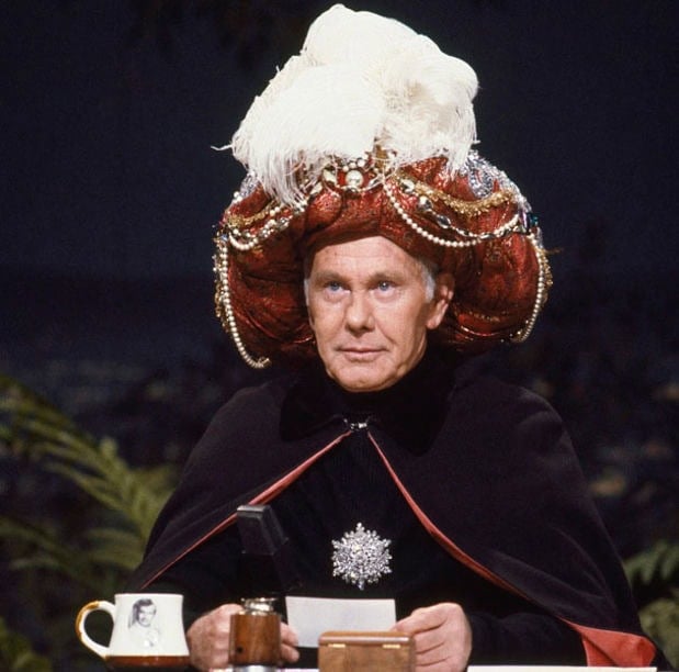 Johnny Carson on The Tonight Show with Johnny Carson