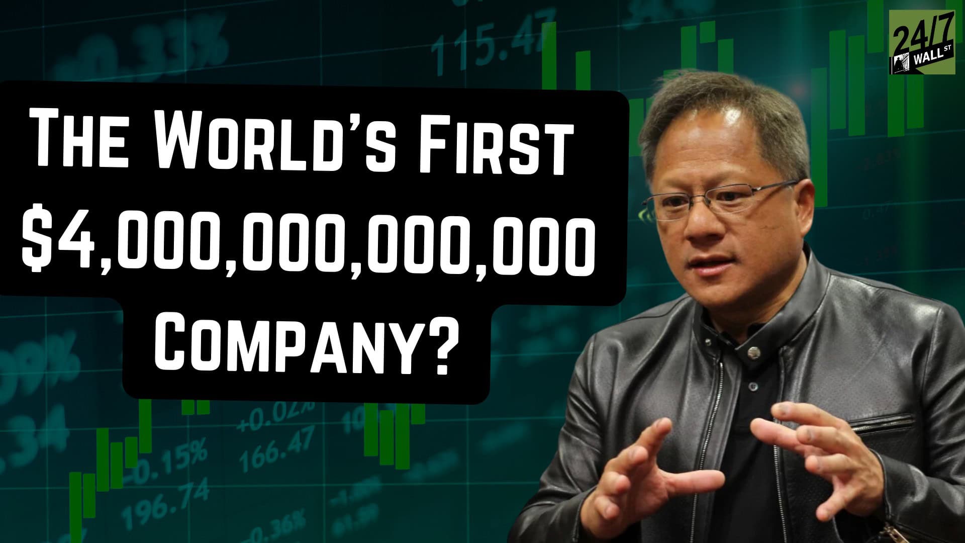 NVDA first $4 Trillion Company