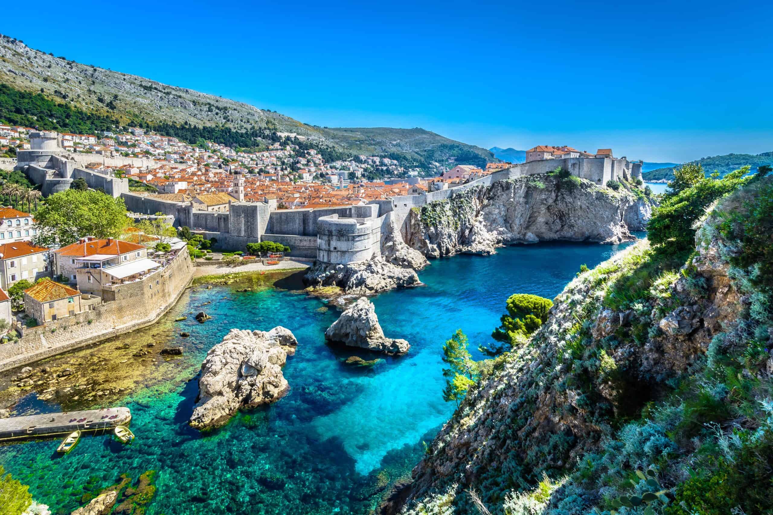 Croatia | Adriatic Sea Dubrovnik landscape.