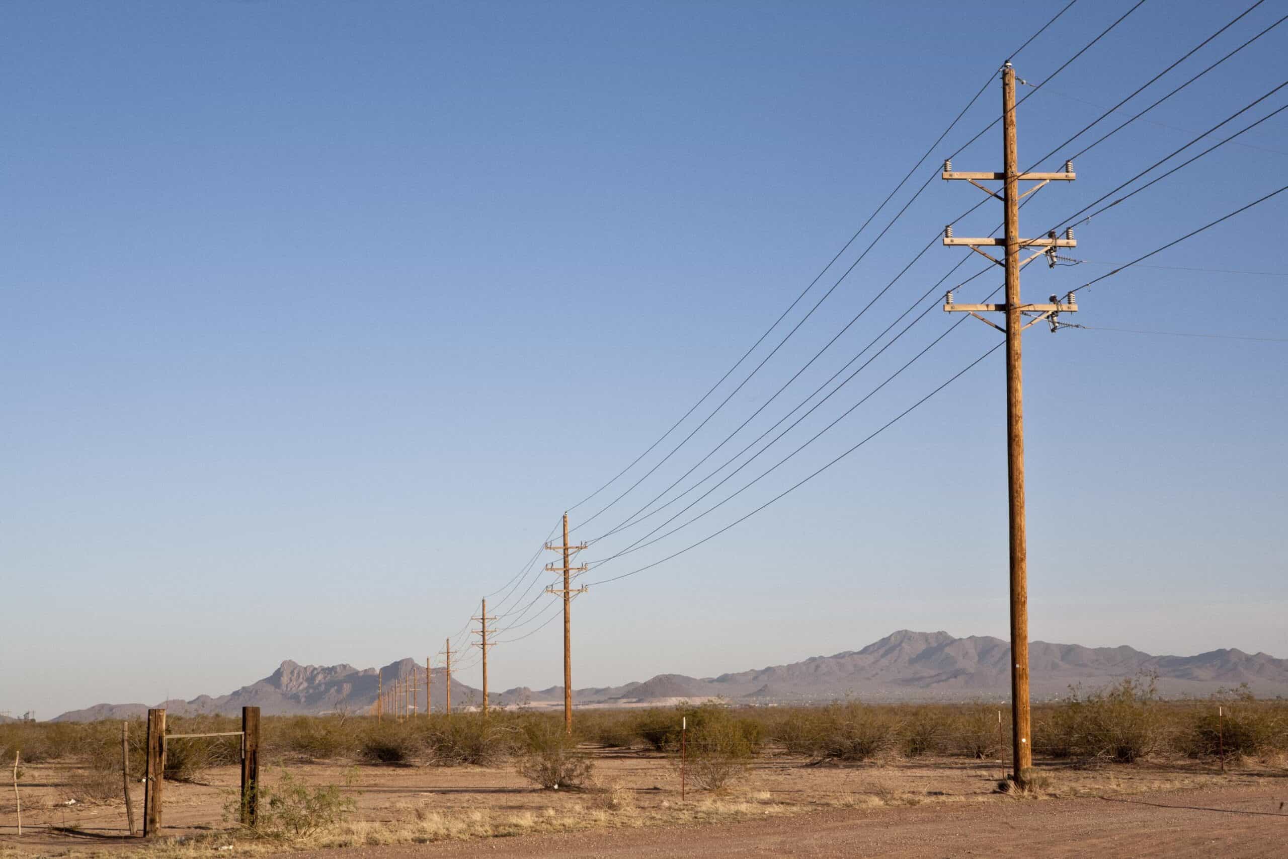 Avra Valley, Arizona | Power lines