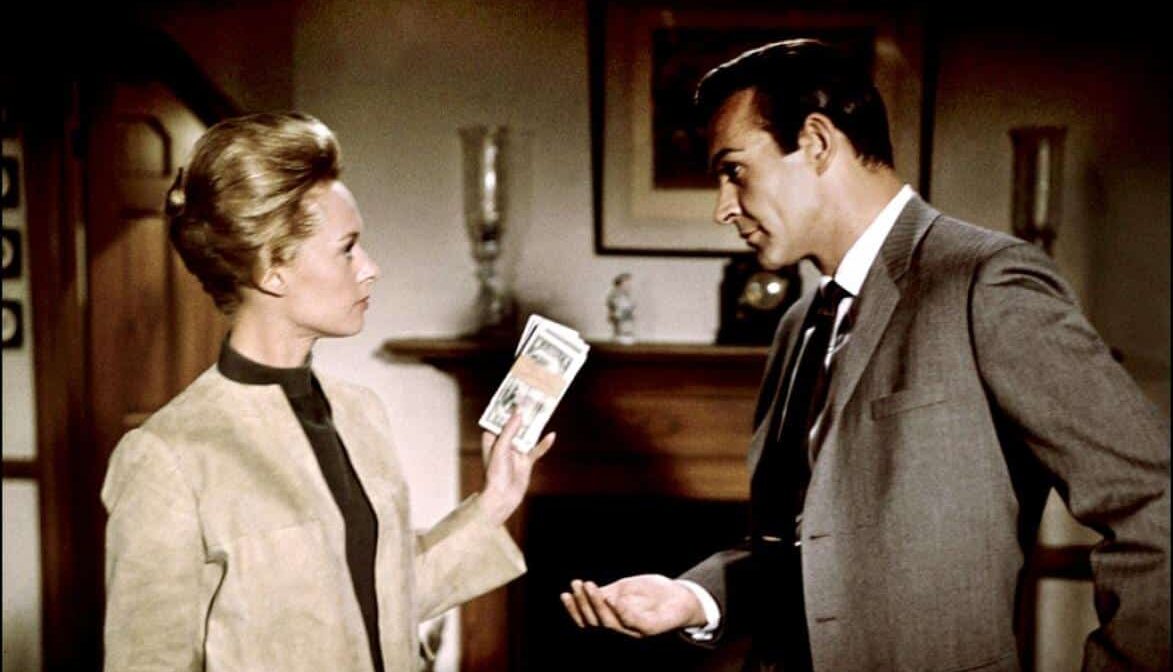 Marnie (1964) | Sean Connery and Tippi Hedren in Marnie (1964)