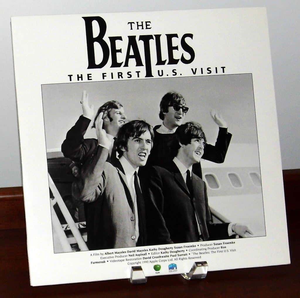 The Beatles - The First U.S. Visit, 12-Inch Laserdisc, Apple Records & MPI Home Video CLV 6218, US - Released 1991 by France1978