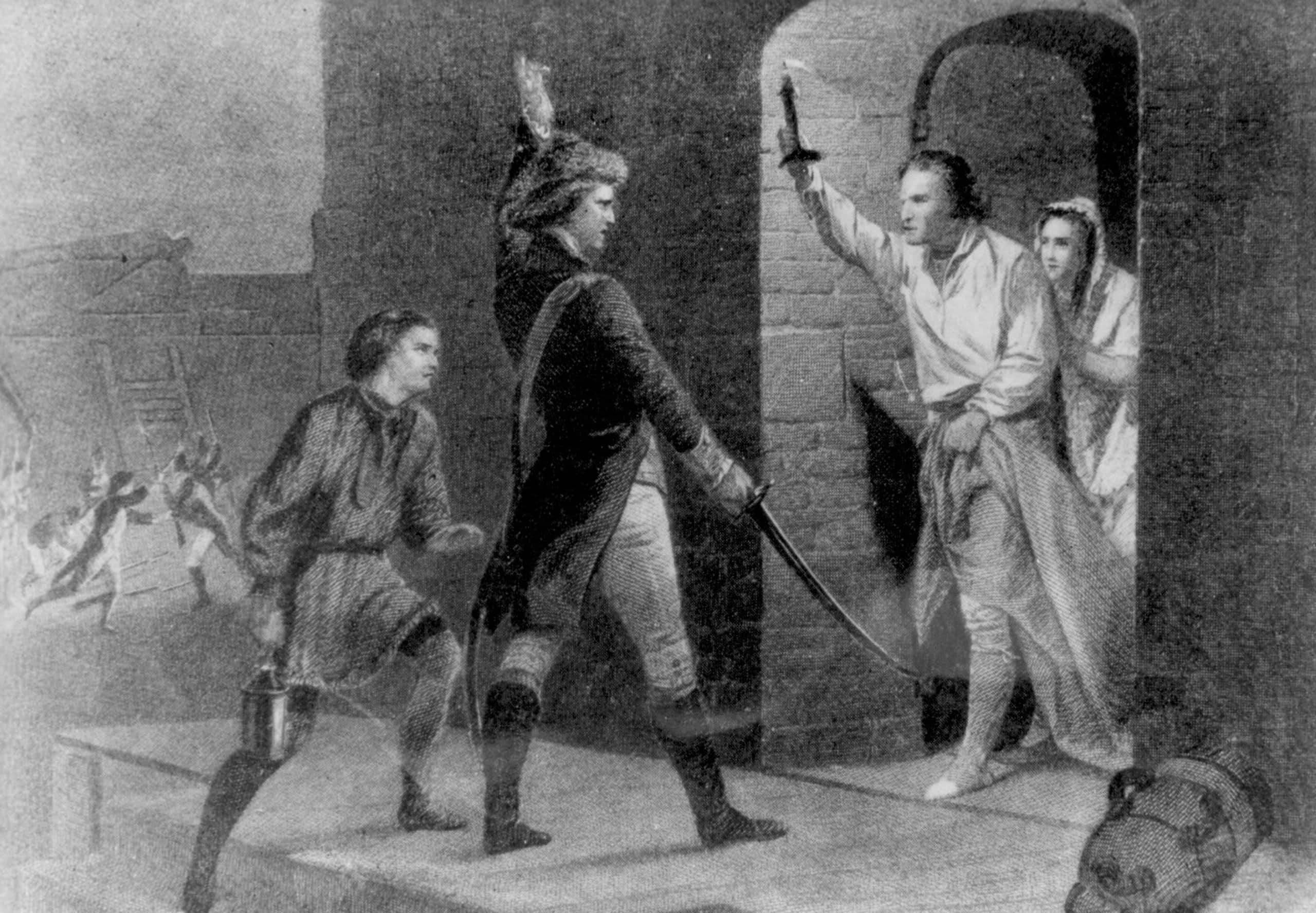Capture of Fort Ticonderoga by Marion Doss