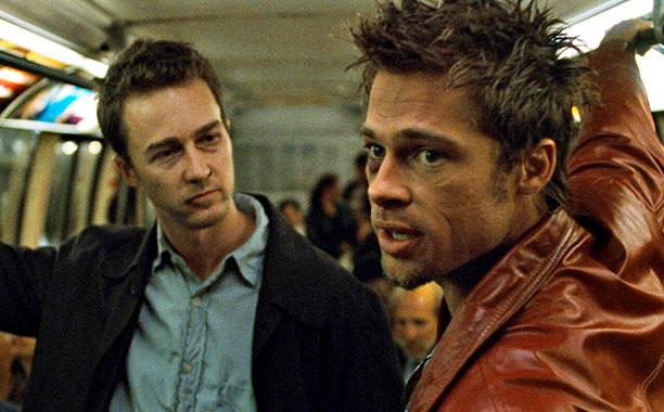 Fight Club (1999) | Brad Pitt and Edward Norton in Fight Club (1999)