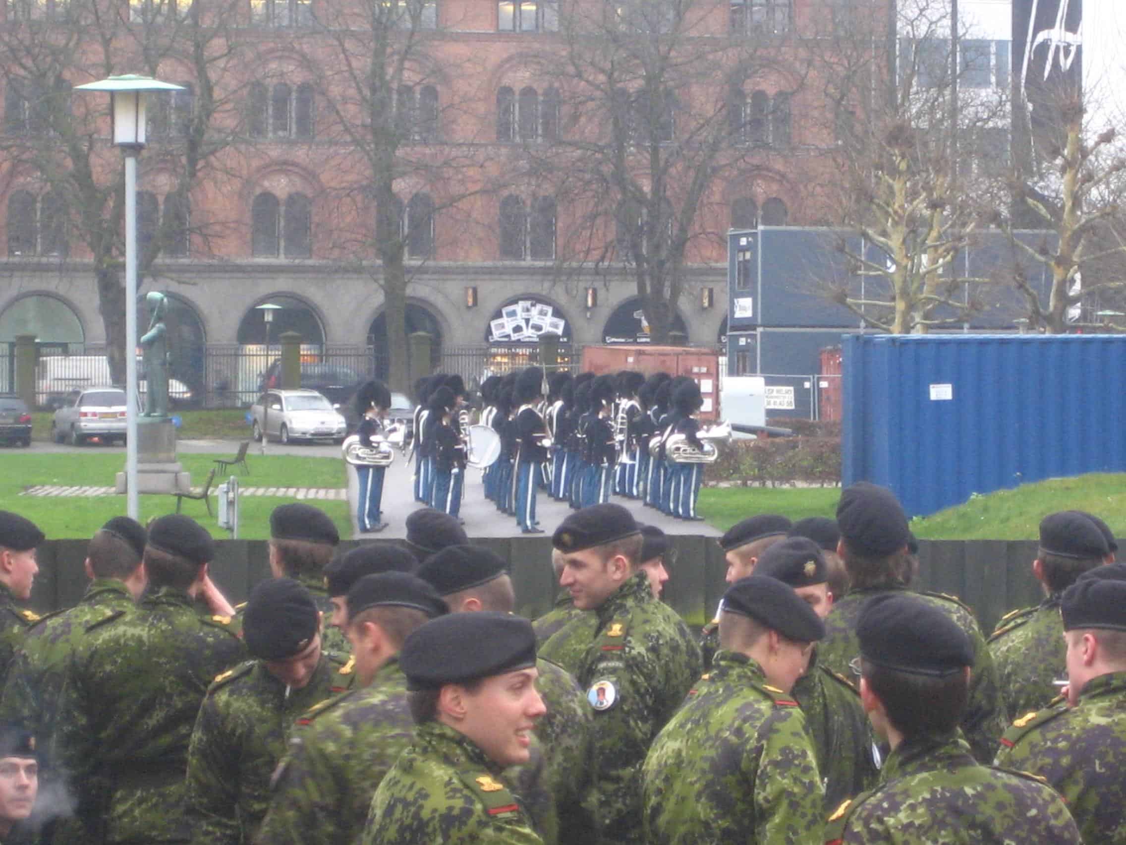 The military at Rosenborg cast... by Sunny Ripert