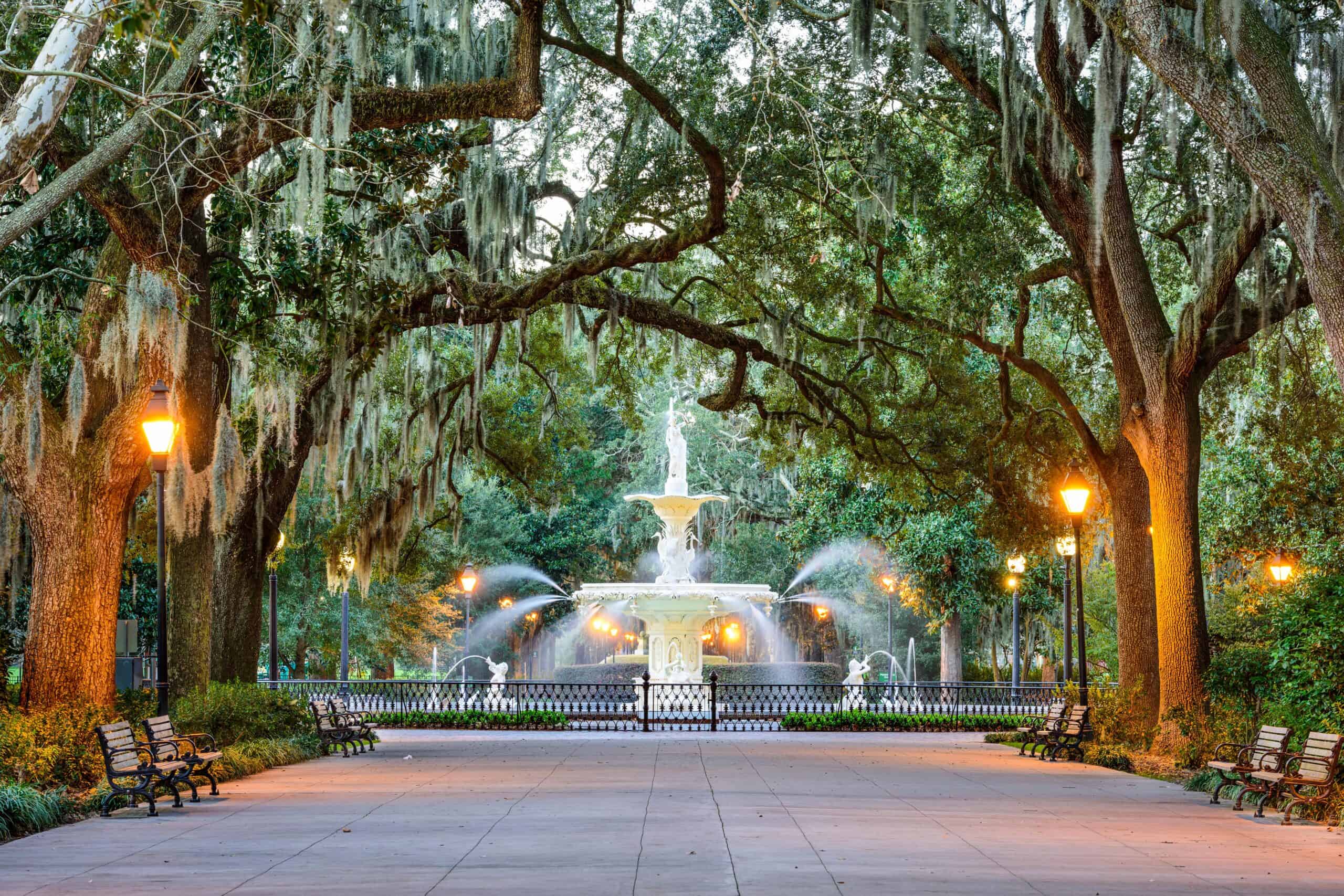 Georgia | Forsyth Park in Savannah, Georgia