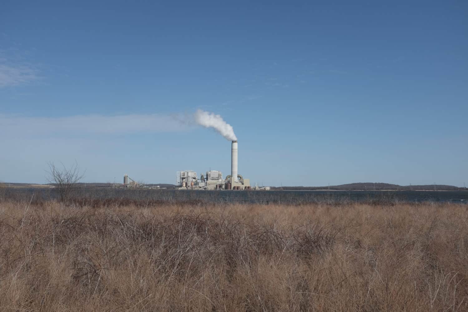 The La Cygne Generating Station, a coal-fired power power plant in Kansas.
