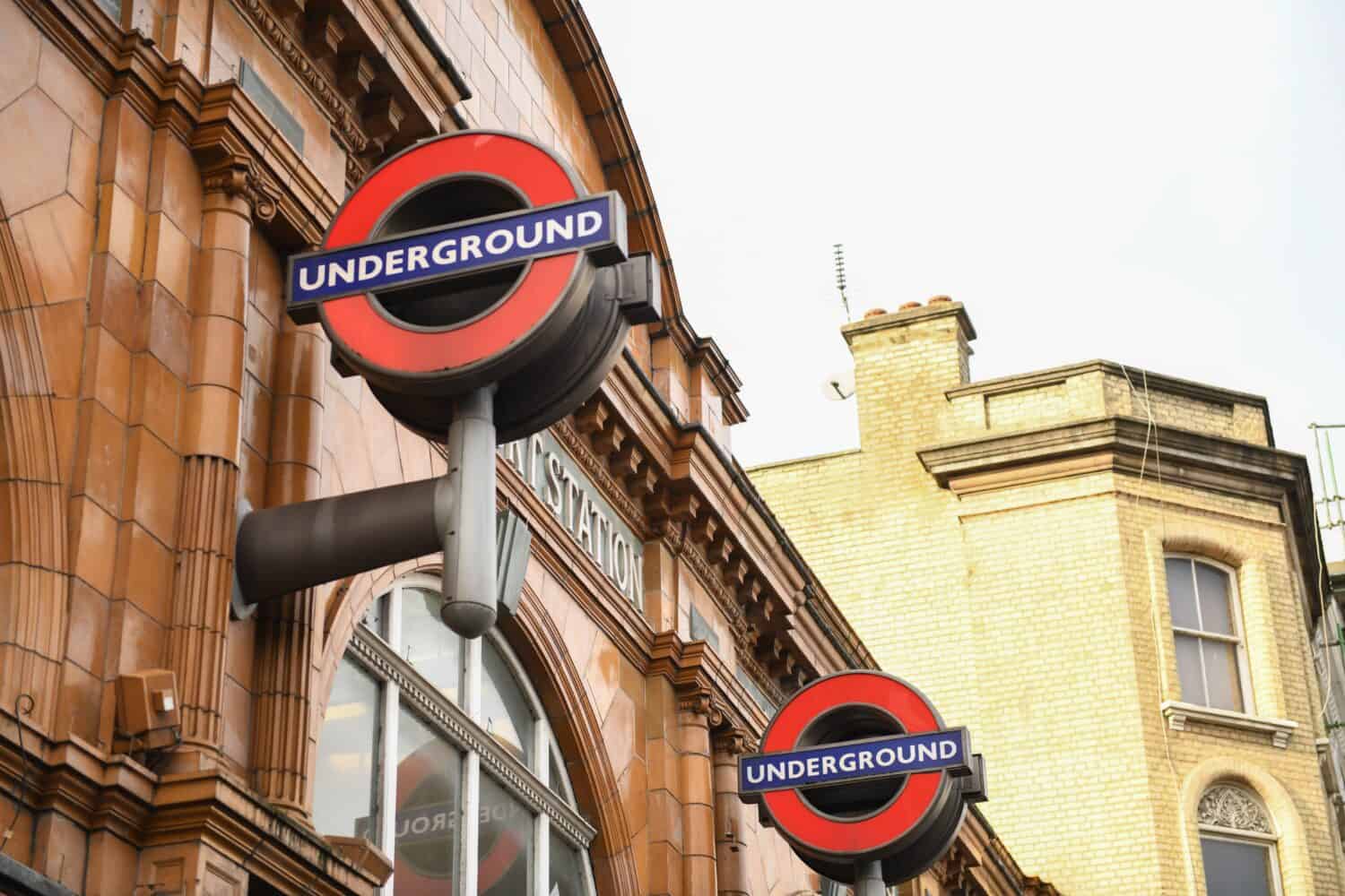 Earls Court Underground Station London England