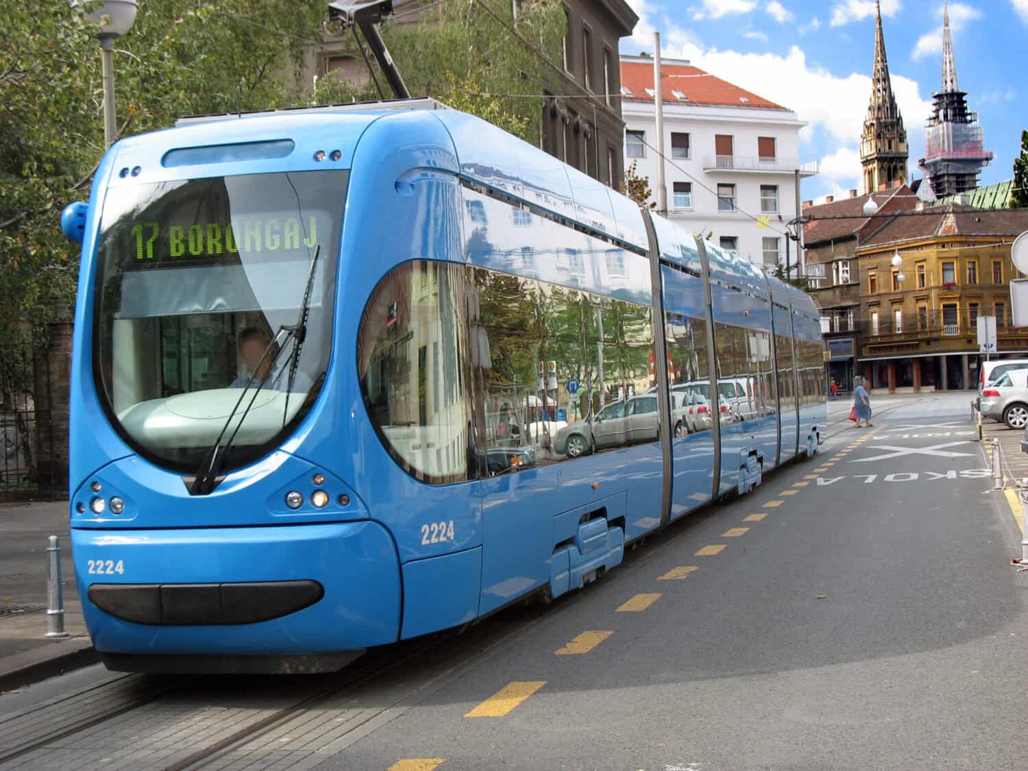Electric trains in Zagreb