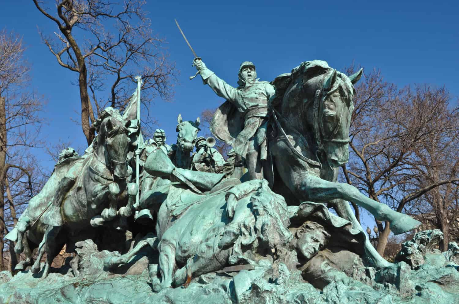 Civil War Statue in Washington DC