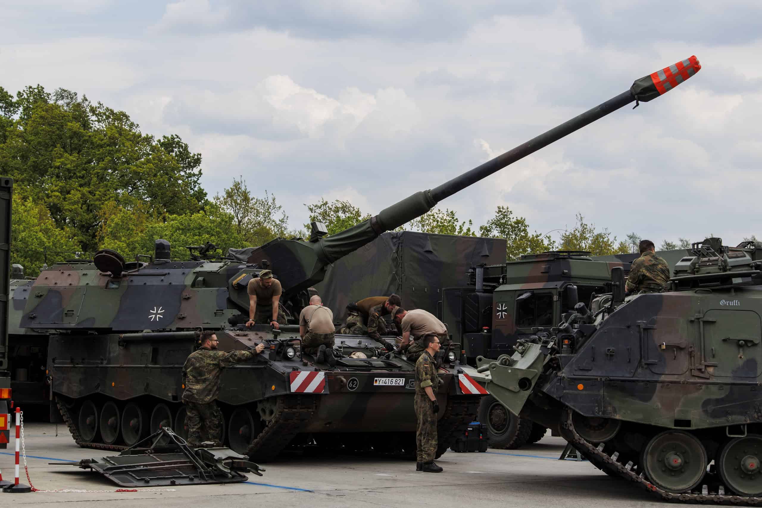 NATO Response Force (Land) is conducting an exercise in Northern Germany