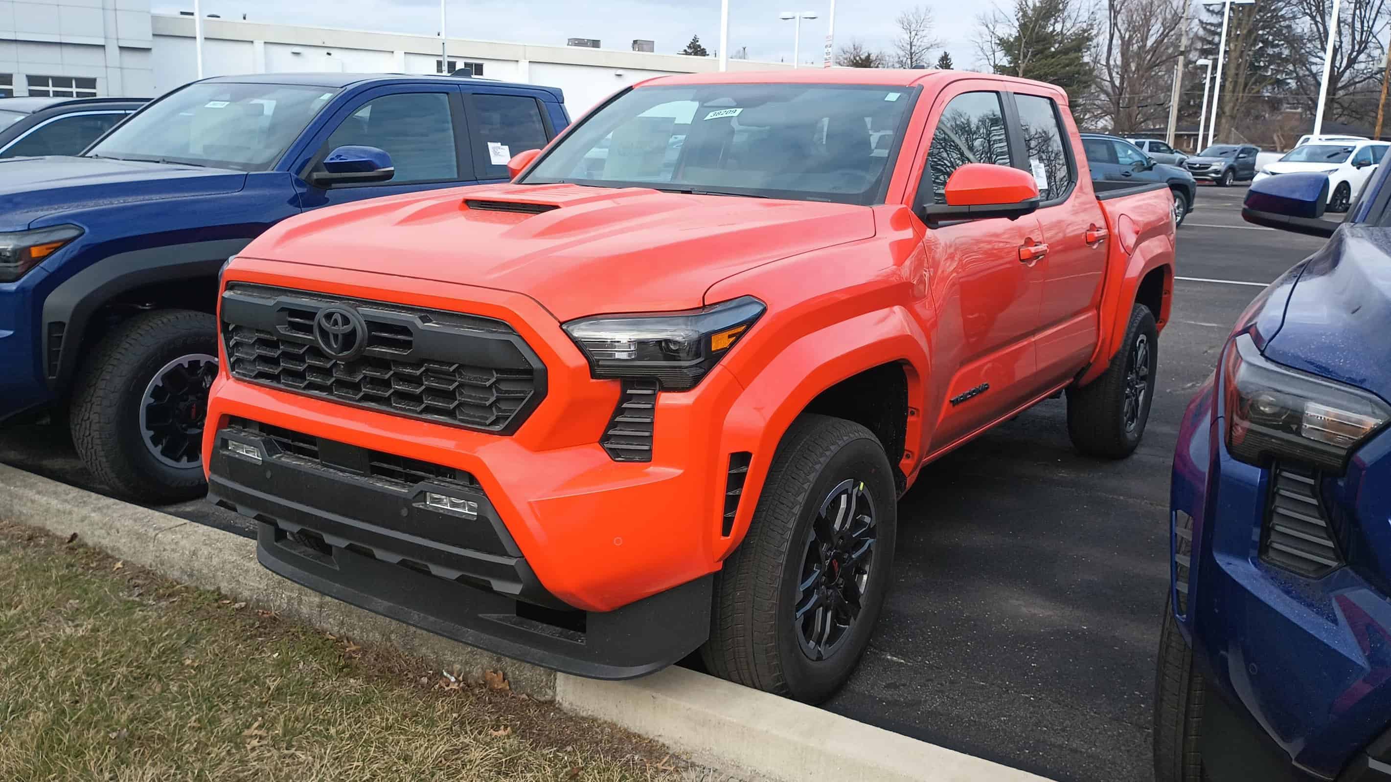 2024 Toyota Tacoma TRD Sport front view by Deathpallie325