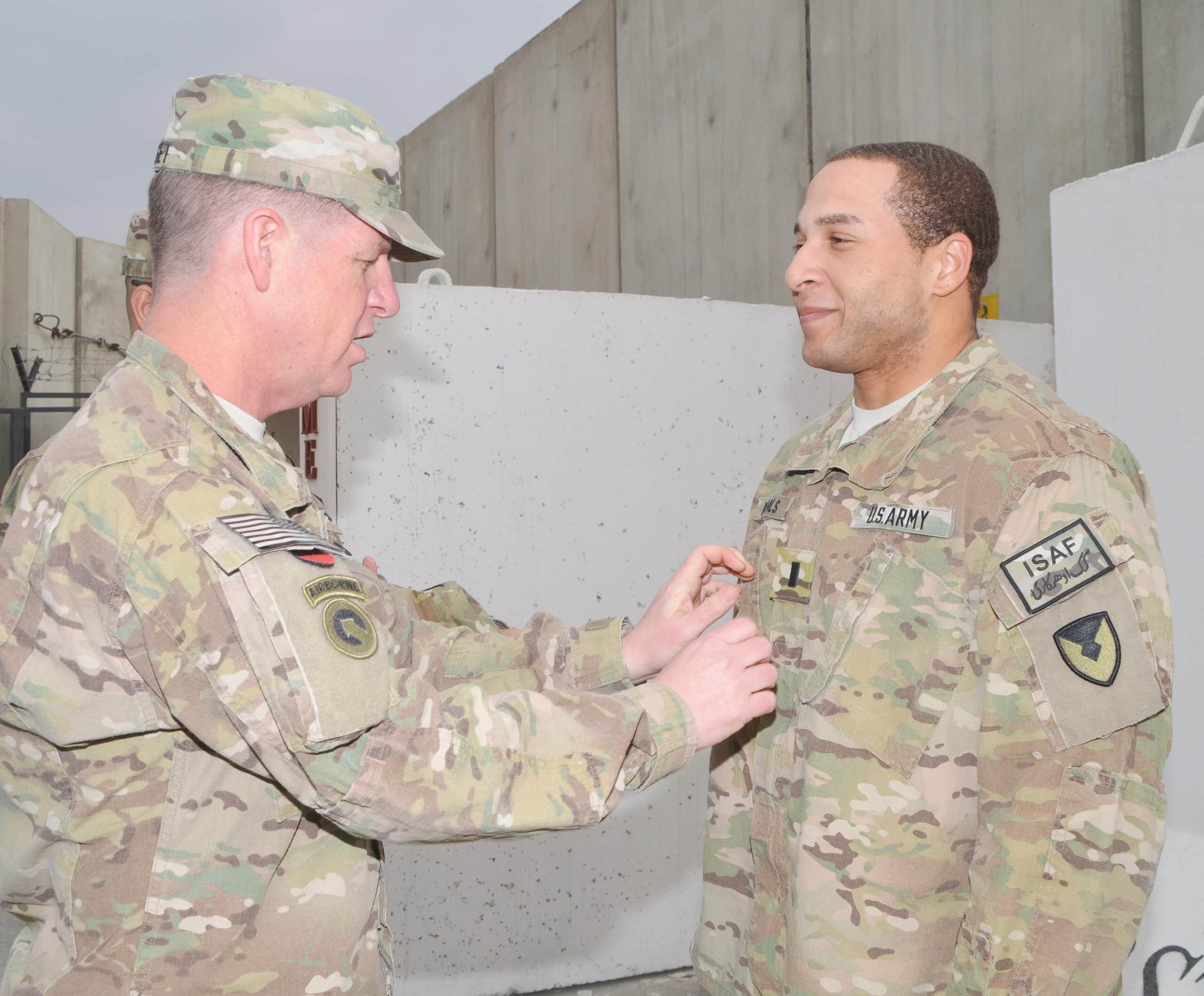 Nichols promoted to 1LT by 401st_AFSB