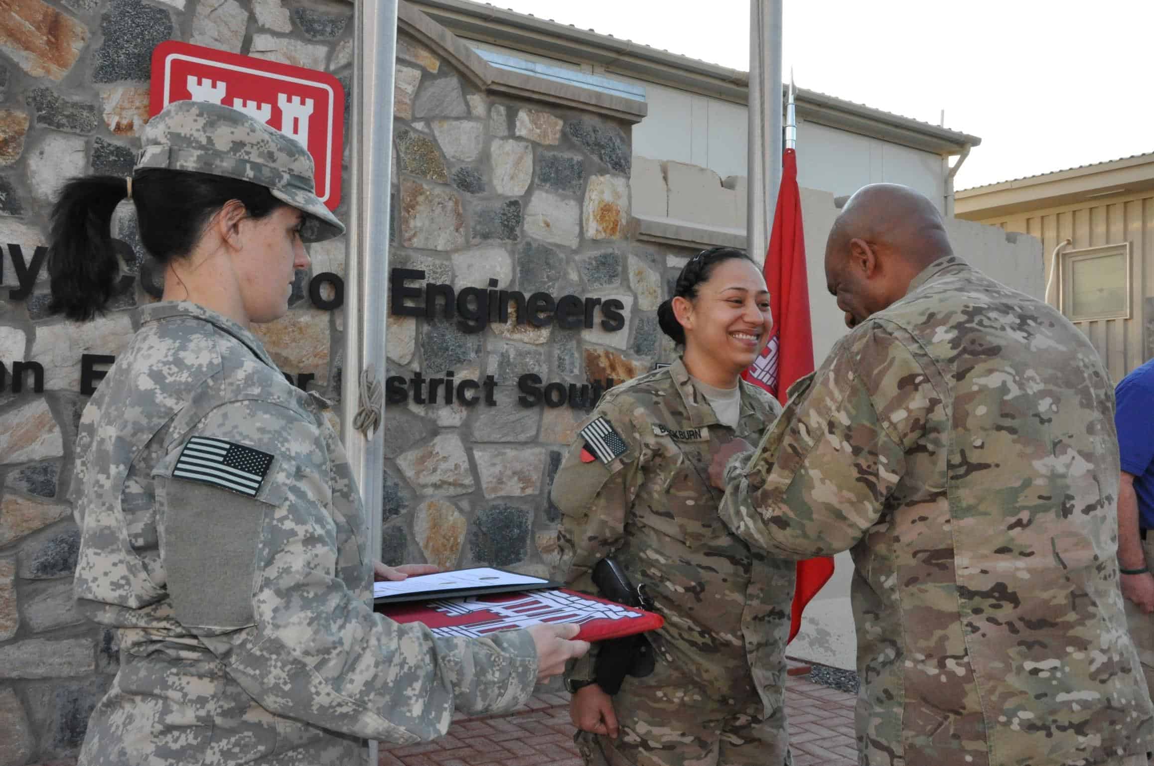U.S. Army. Master Sgt. Elizabe... by USACE Afghanistan Engineer District-South